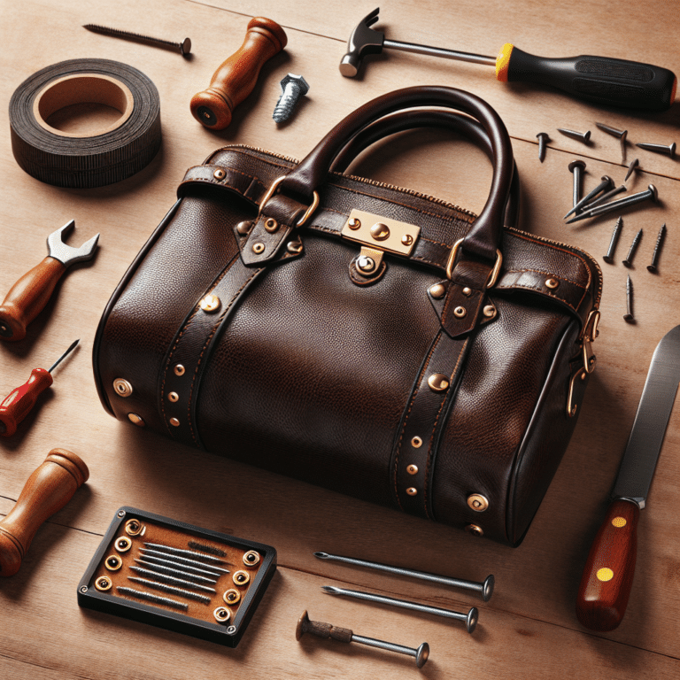 Easy Fixes for Loose Hardware on Leather Bags