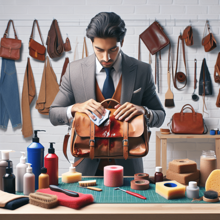 How to Repair Water Damage on Leather Bags