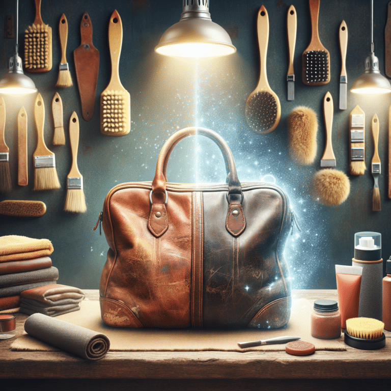 Restoring the Shape and Structure of a Leather Bag