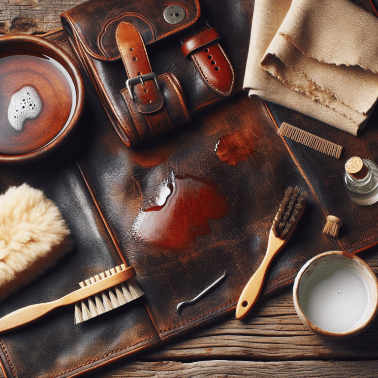 Removing Grease Stains from Vintage Leather: A Comprehensive Guide