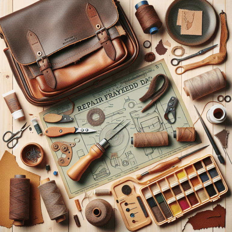 Guide to Repairing Frayed Edges on Leather Bags