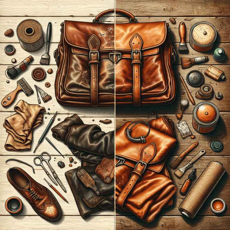Restoring and Reviving Old Leather Bags