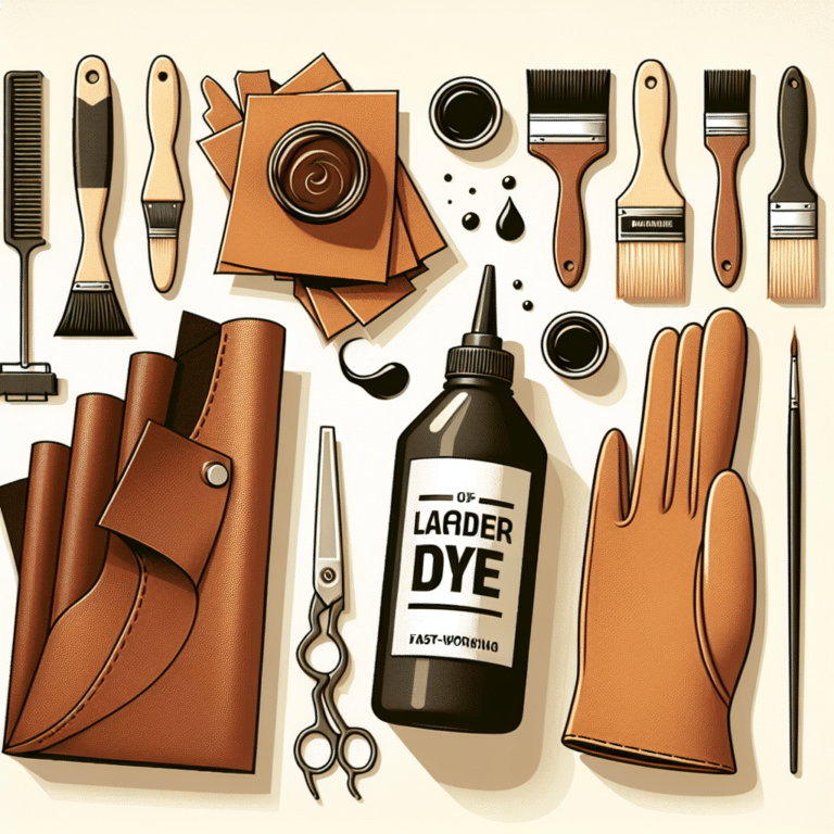 Tips for Quick-Drying Leather Dyes