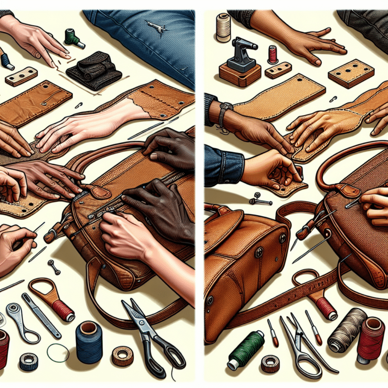 Reinforcing Weak Areas in Leather Bags for Longer Use