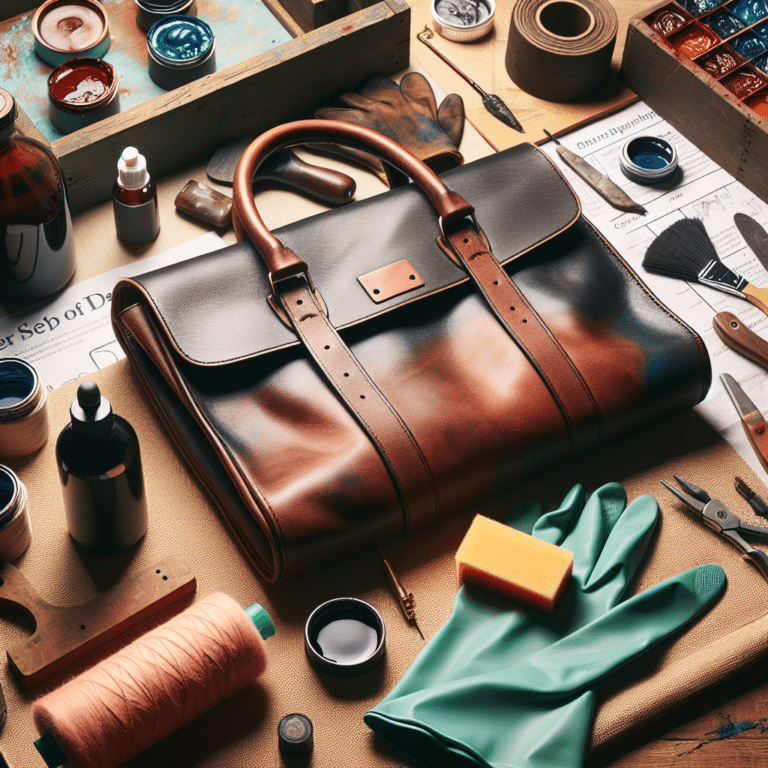 How to Apply Dye Evenly to Your Leather Bag