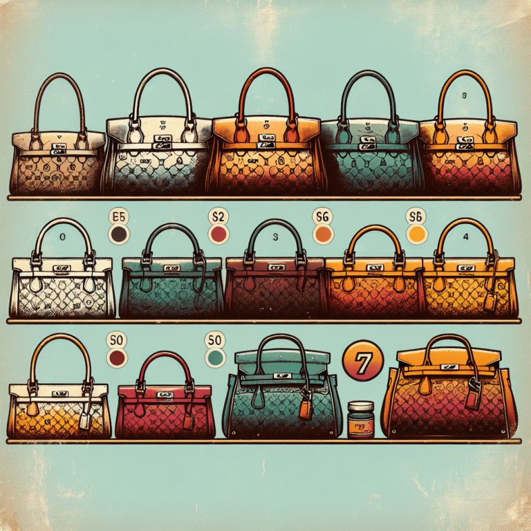  "Seven Steps to Restore Vintage Colors on Designer Bags