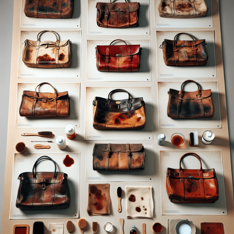 Safe Stain Removal Techniques for Old Leather Bags