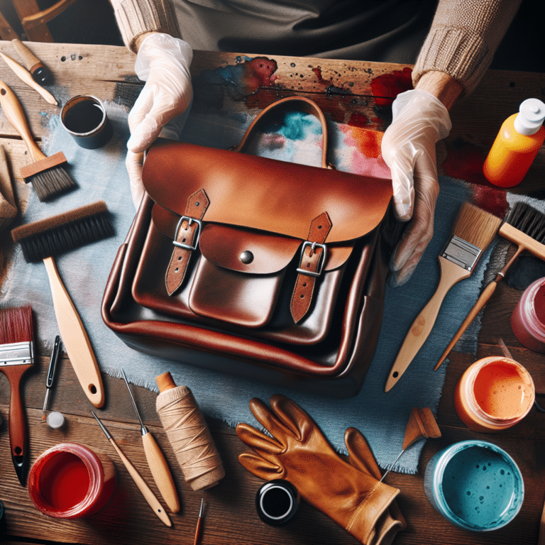 New Again: A Beginner’s Guide to Dyeing Leather Bags