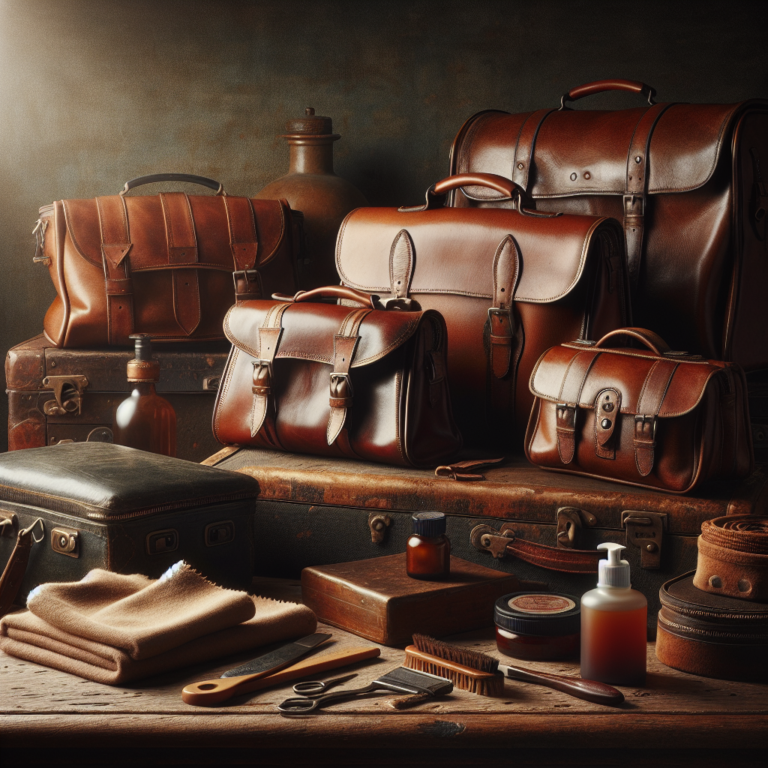 Routine Care Guidelines for Your Vintage Leather Bags
