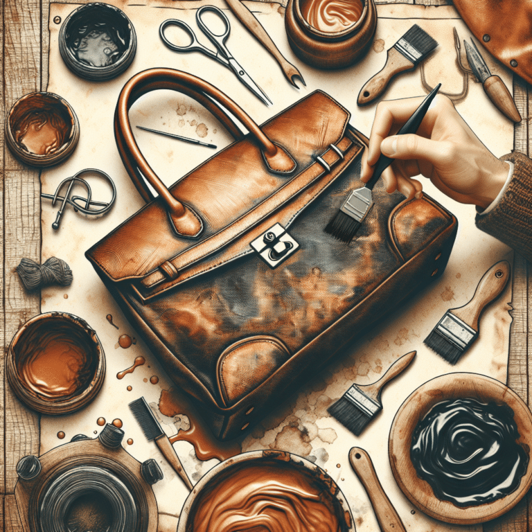 Restoring the Glory of Your Vintage Leather Bag: A Beginner's Guide to Dyeing