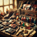 "Revamping Aged Accessories: Dyeing Old Leather Wallets and More.