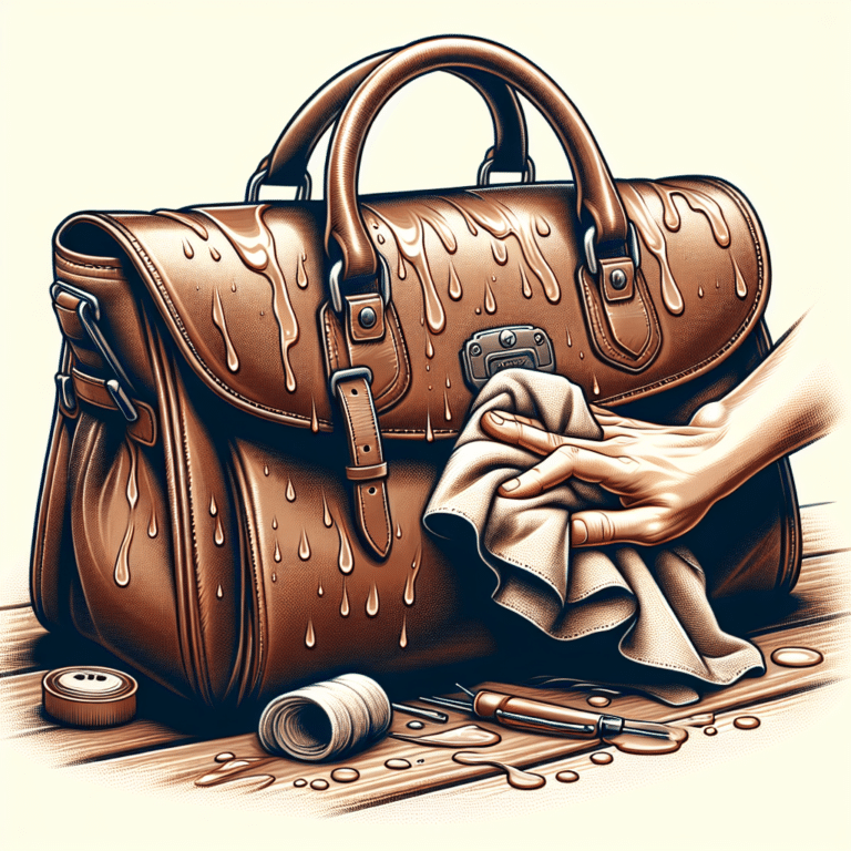 Water Damage Repair on Leather Bags: Keeping the Color Intact