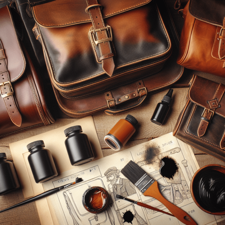 How to Choose and Use Leather Dye on Vintage Bags