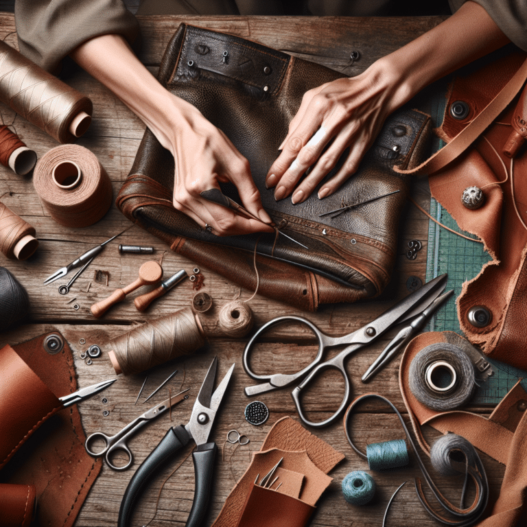 How to Repair Frayed Edges and Seams of Leather Bags