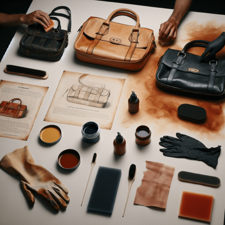  "A Comprehensive Tutorial on Darkening Light Leather Bags