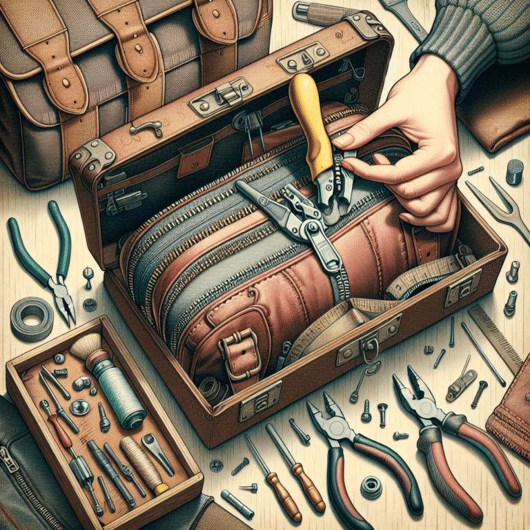 How to Fix Zippers and Clasps on Vintage Bags
