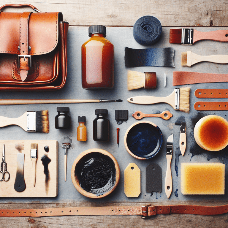  "Guide to Dyeing Leather Bag Handles and Straps