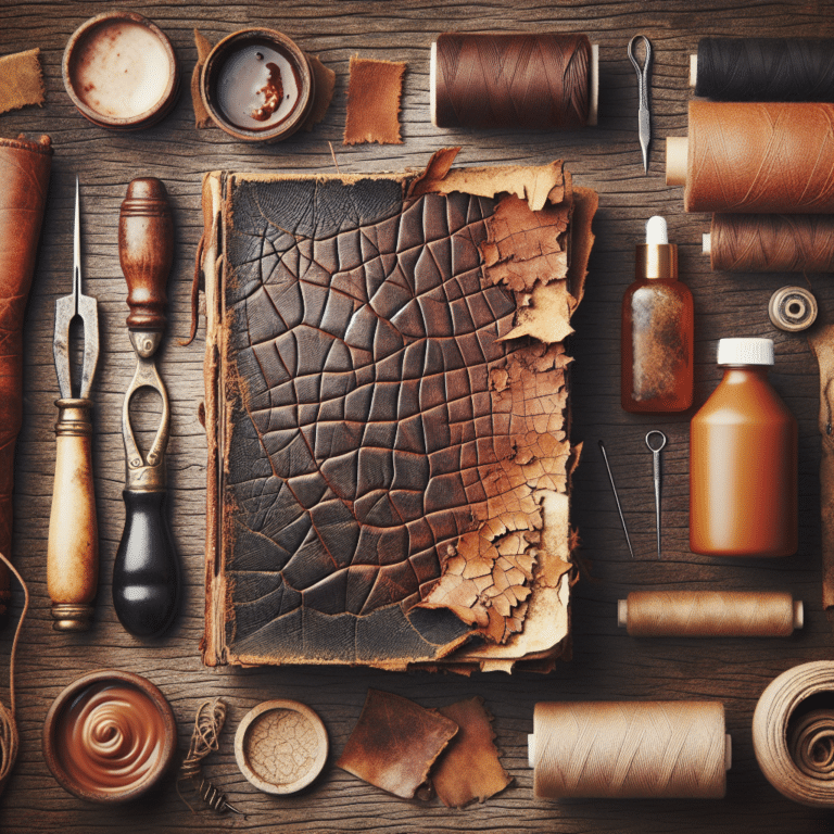 Fixing Cracks in Old Leather: A Step-by-Step Guide