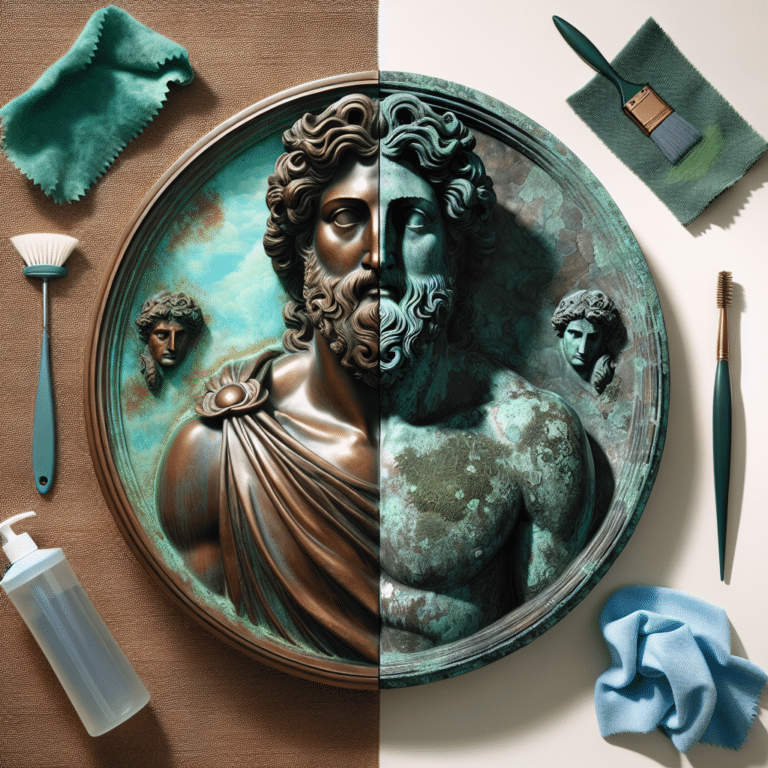 Maintaining the Character of Patina While Cleaning