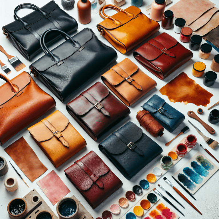  "Say Goodbye to Discolorations: Dyeing Luxury Leather Bags