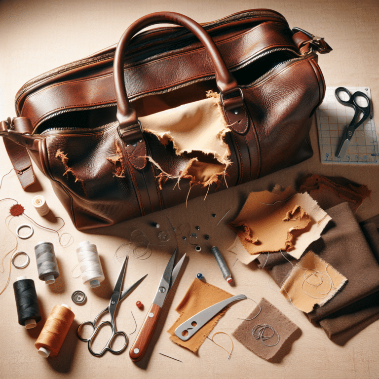 Repairing Torn Linings in Leather Bags